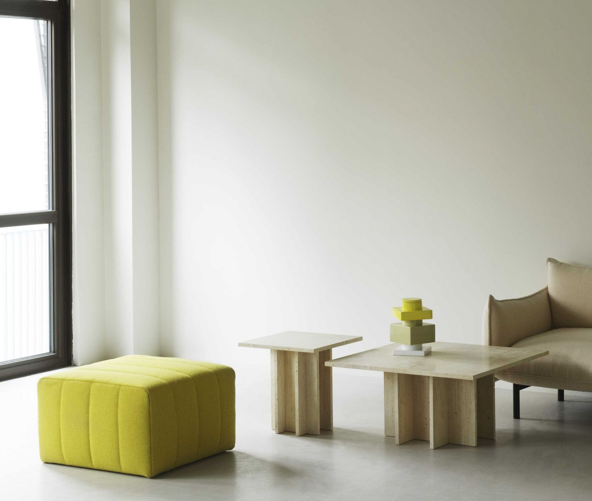 Scene Pouf Small Stool Normann Copenhagen