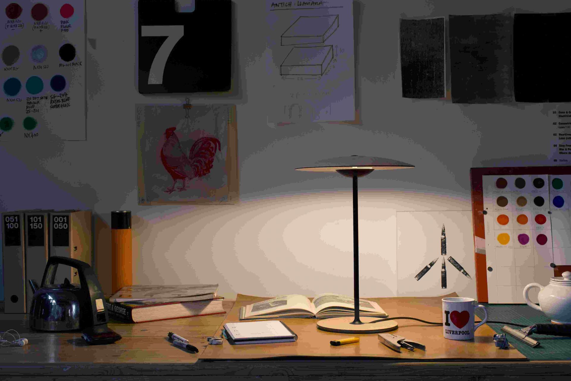 Ginger S LED Table lamp marset 