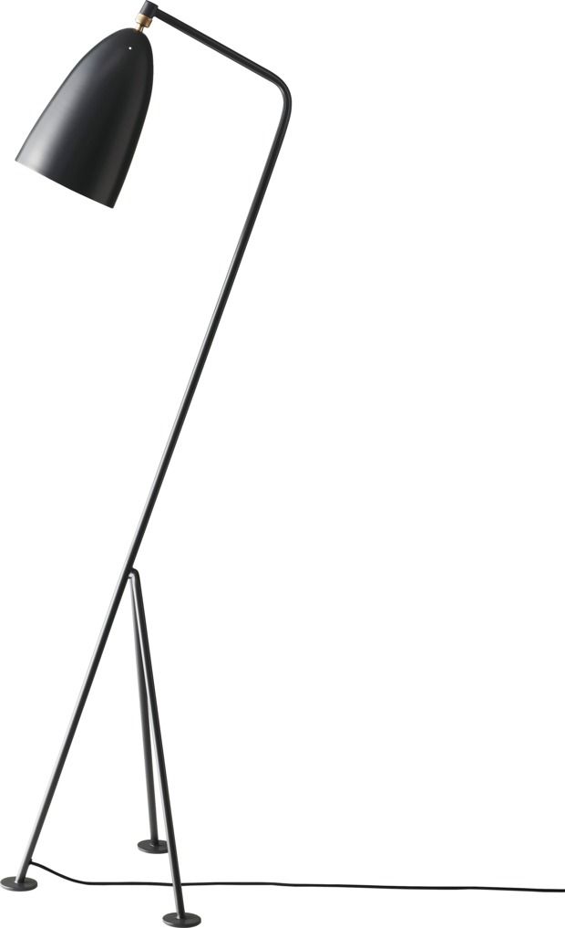 Gräshoppa / Grashoppa Floor light Anthracite-Grey Gubi
