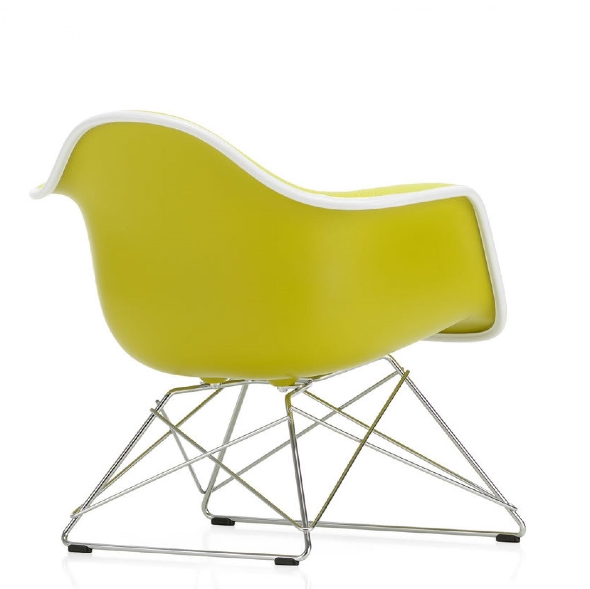 Eames Plastic Arm Chair LAR Chair Fully upholstered Vitra