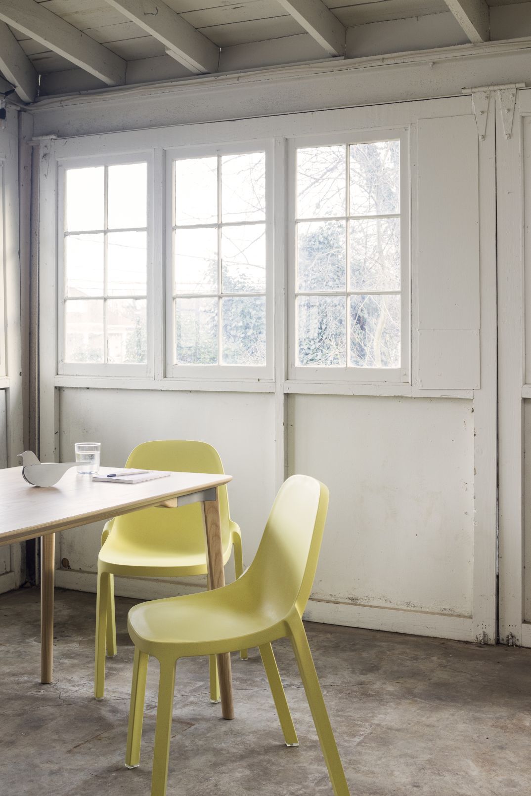Broom Stacking Chair Sage Green Emeco
