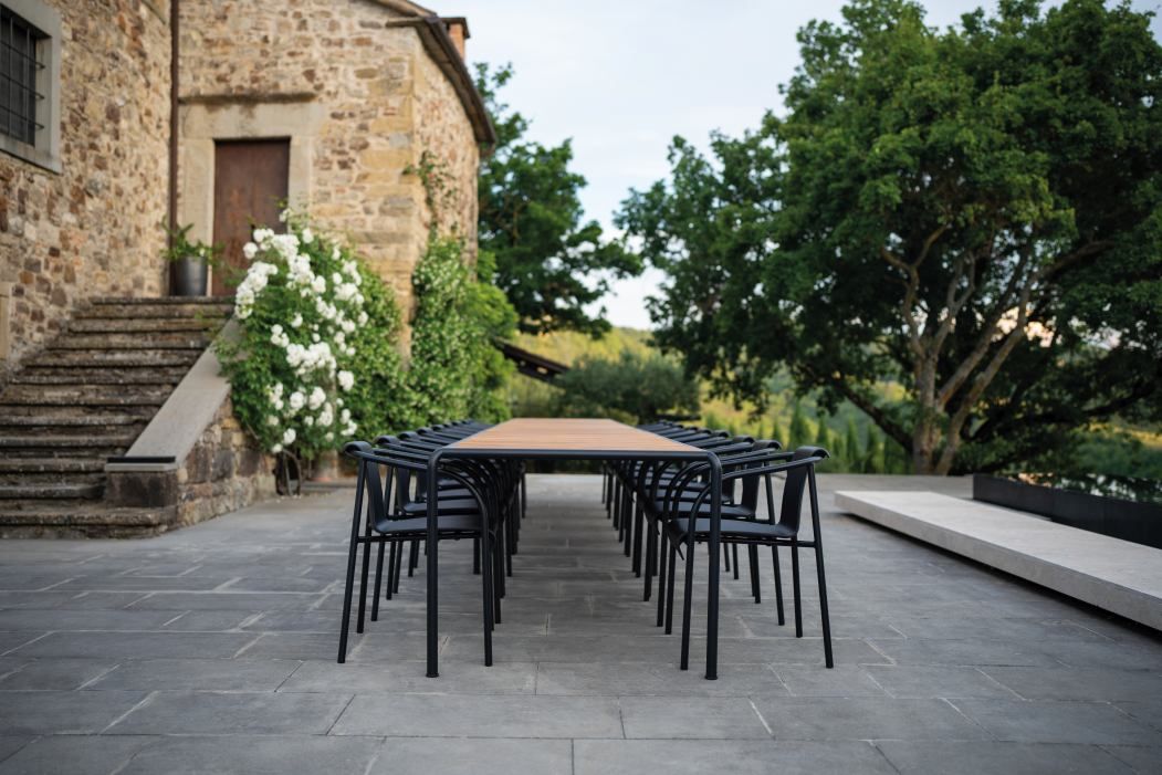Nami Armrest Dining Chair Armrest Chair Outdoor Houe