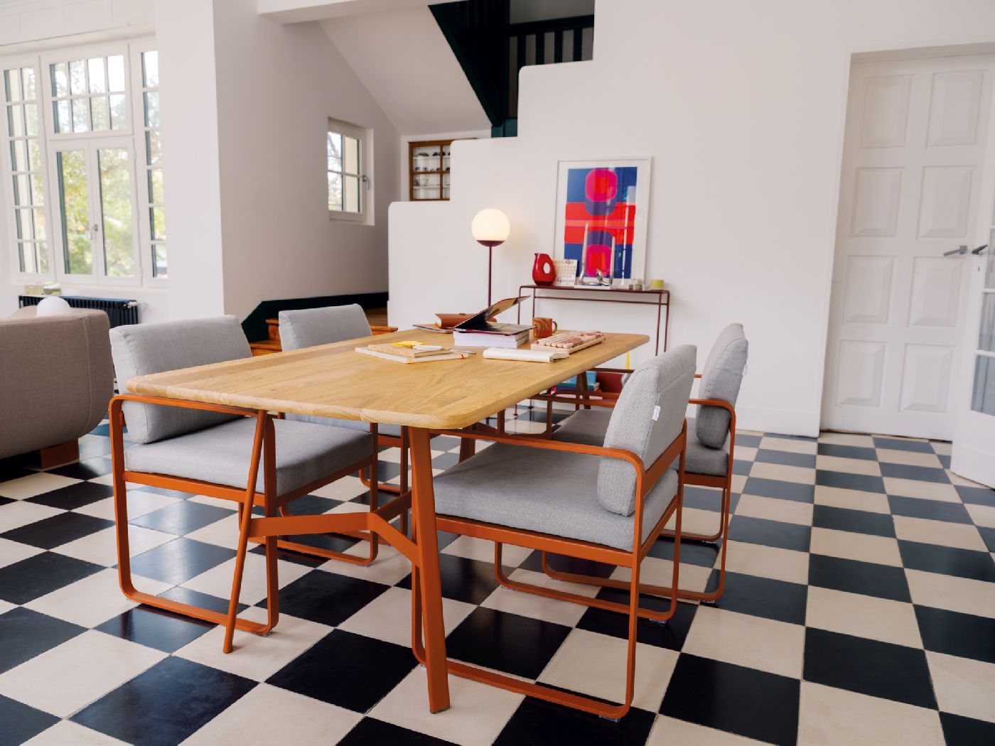 SO'O / SO O Oak dining table 180 × 90 cm Indoor Fermob