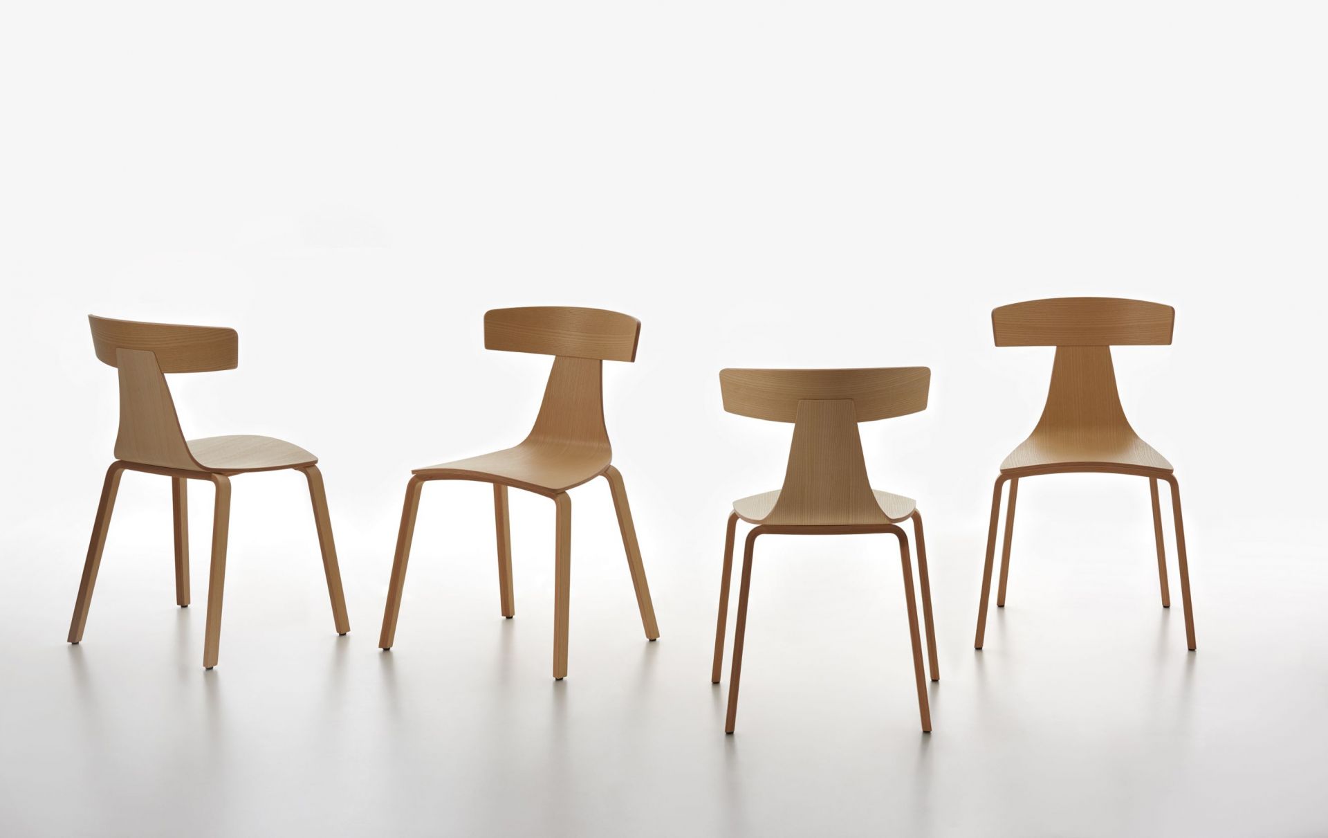Remo Wooden Chair Ash Plank Remo Wooden Chair Ash Plank