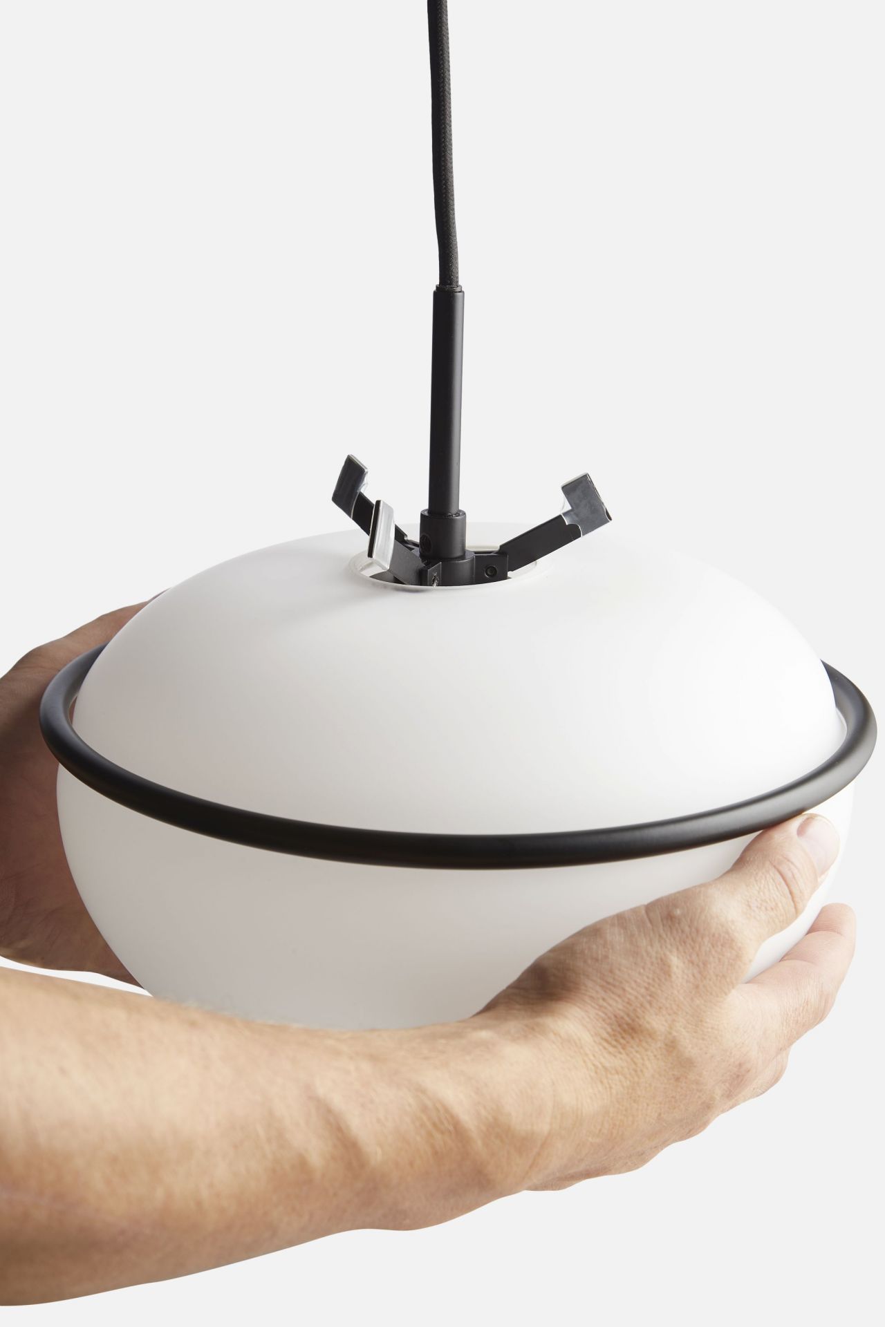 Woud Pump Pendant Light