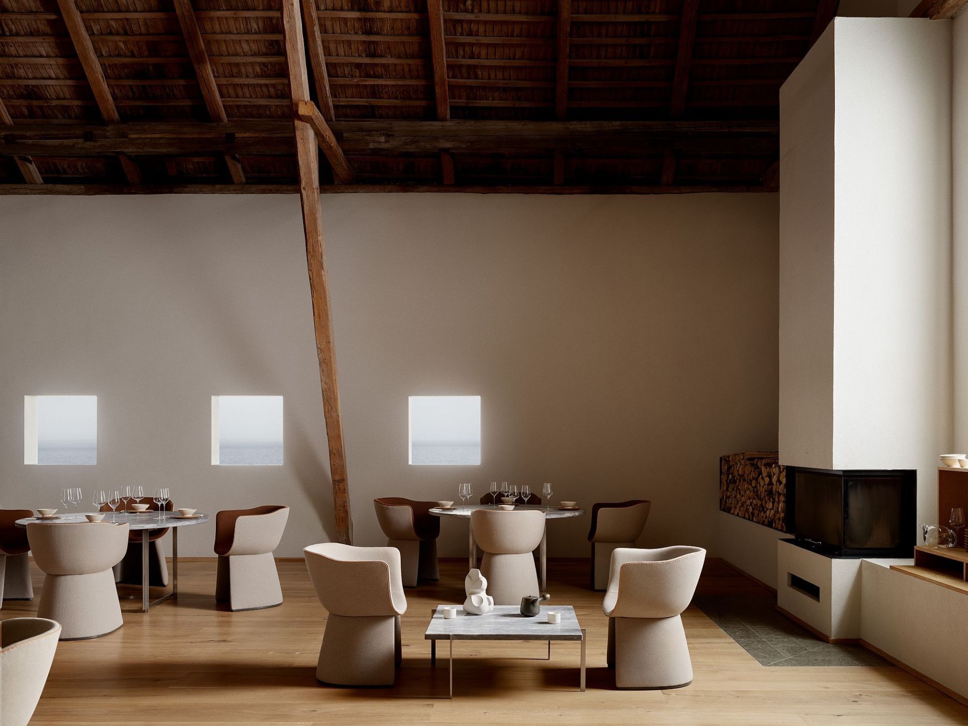 Monolit lounge chair / dining chair Fritz Hansen