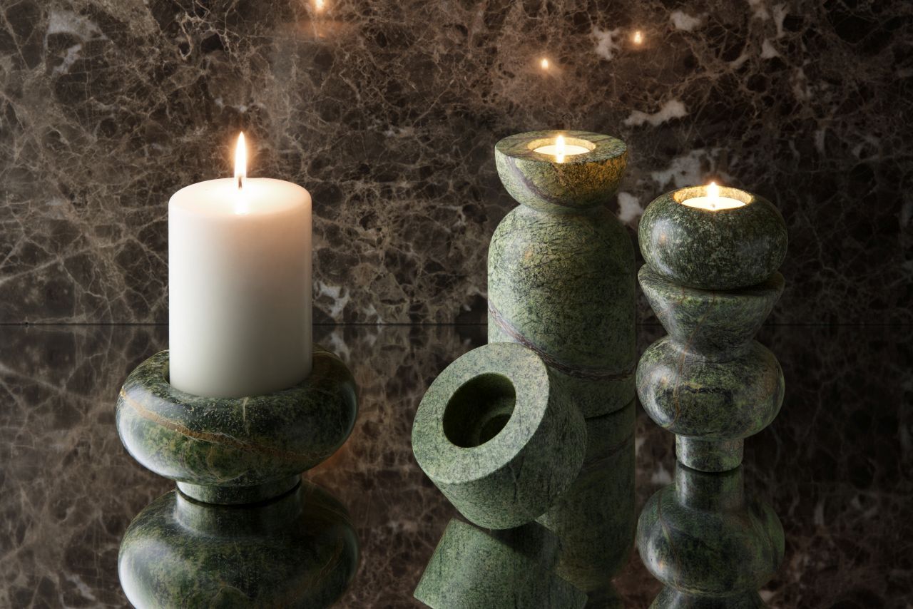 Rock Candle Holder Large Tom Dixon