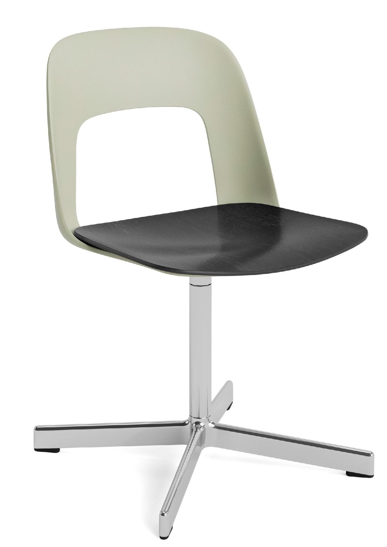 Layout Side Chair 132 4-star swivel base chair Hay 
