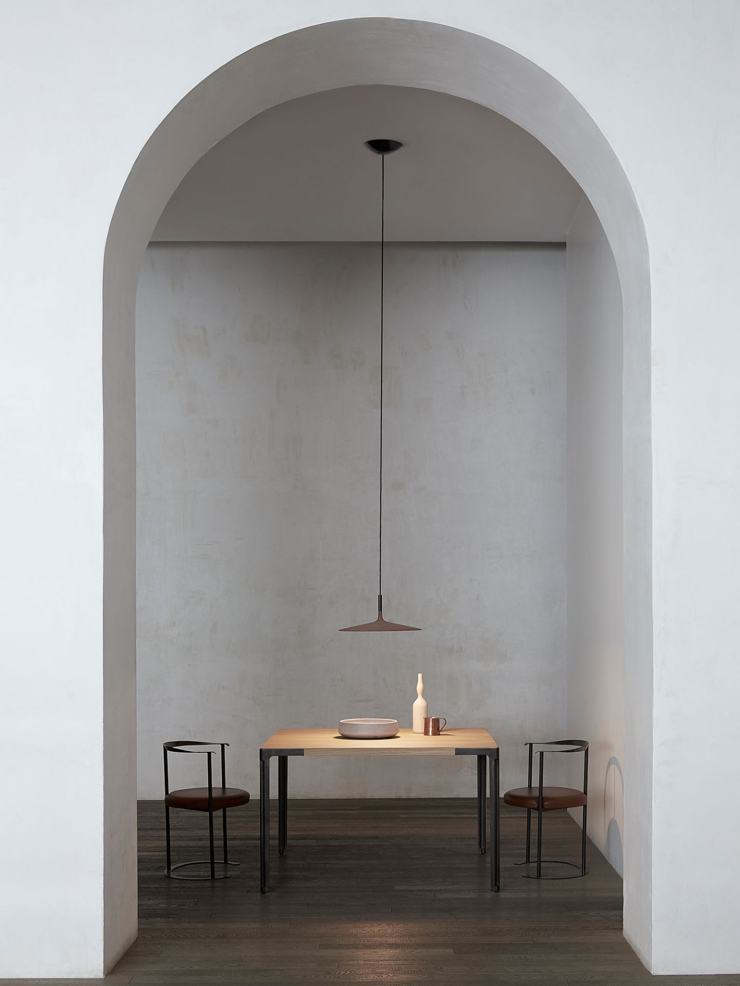 Aplomb Large LED Pendant light Foscarini White