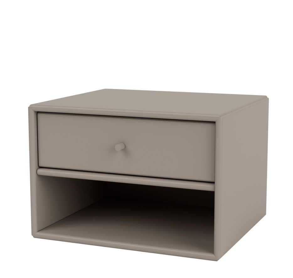 Dash Nightstand Wall Truffle Montana QUICK SHIP