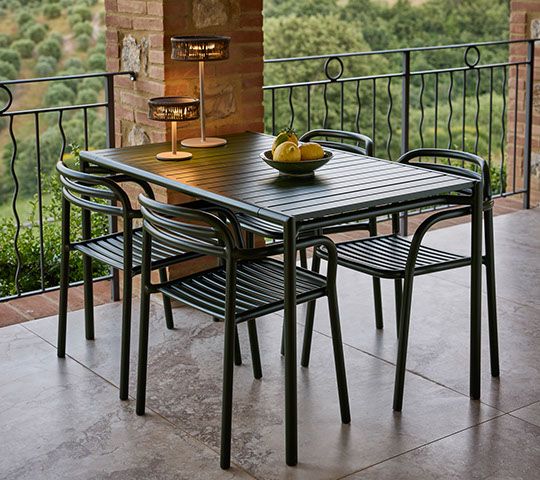 Bliss dining table rectangular W 133 x D 81 x H 75 cm Outdoor Cane-Line
