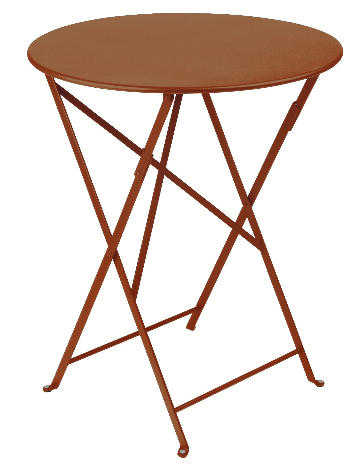 Bistro+ Outdoor Table CANDIED ORANGE Ø 60 cm Fermob SINGLE PIECES