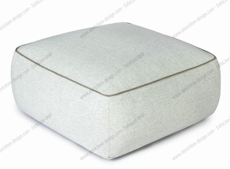 Maliha Lounge Stool Square Outdoor Weishäupl Pebble