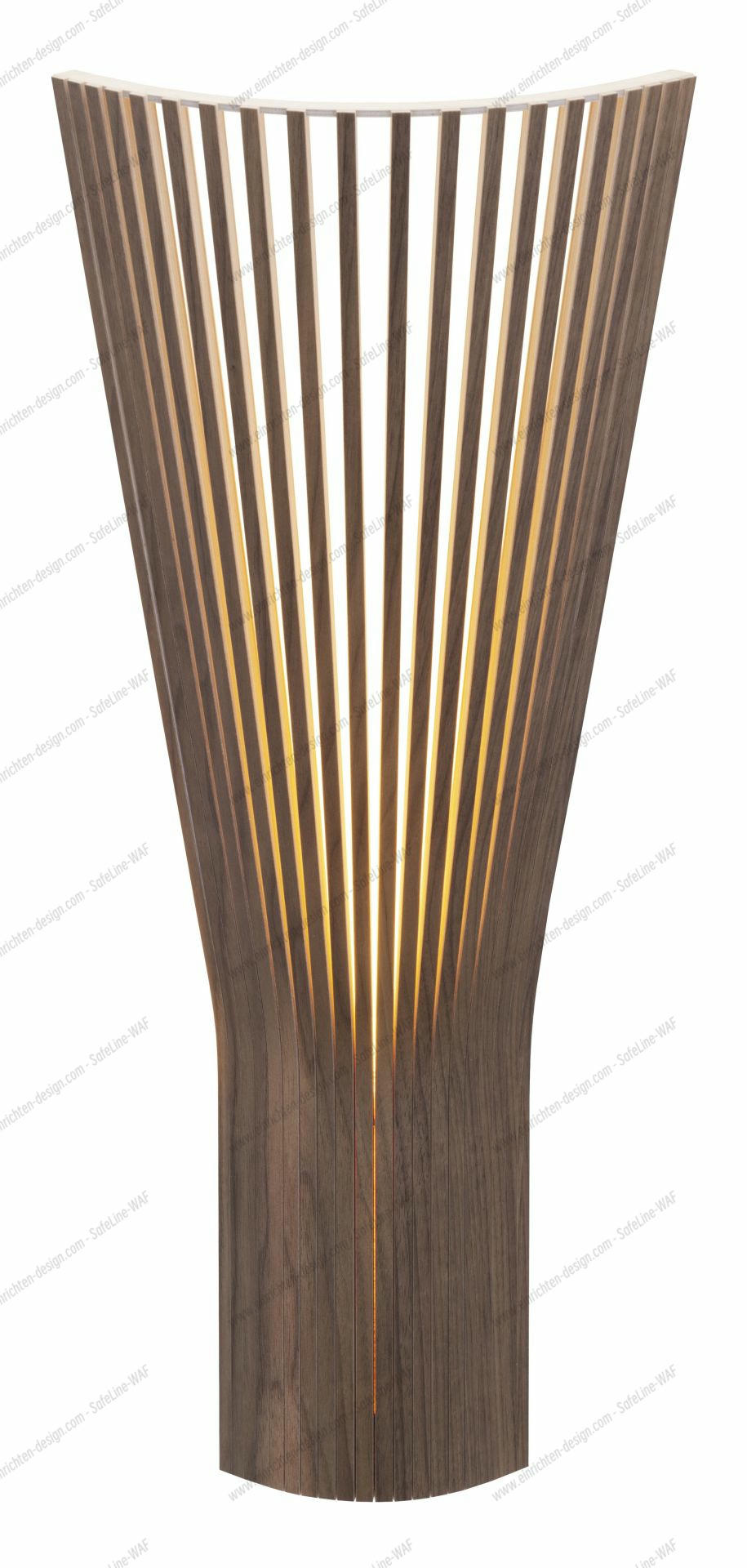Secto 4236 Corner lamp walnut veneer Secto Design
