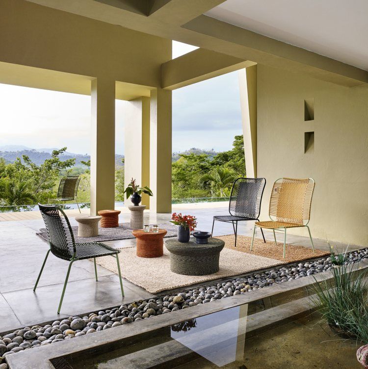 Cielo Lounge Chair low Lounge Chair low Outdoor ames 