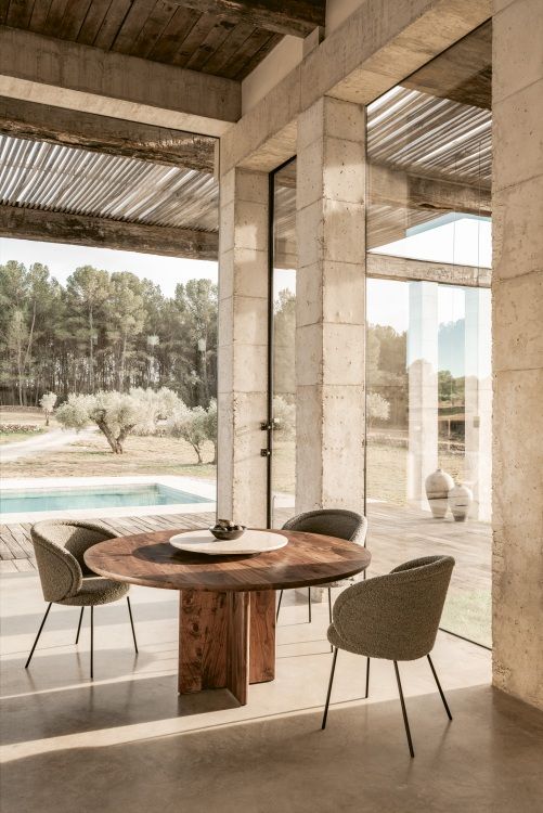 BC17 T-Rox table round dining table Janua Ø 110 x H 75 cm