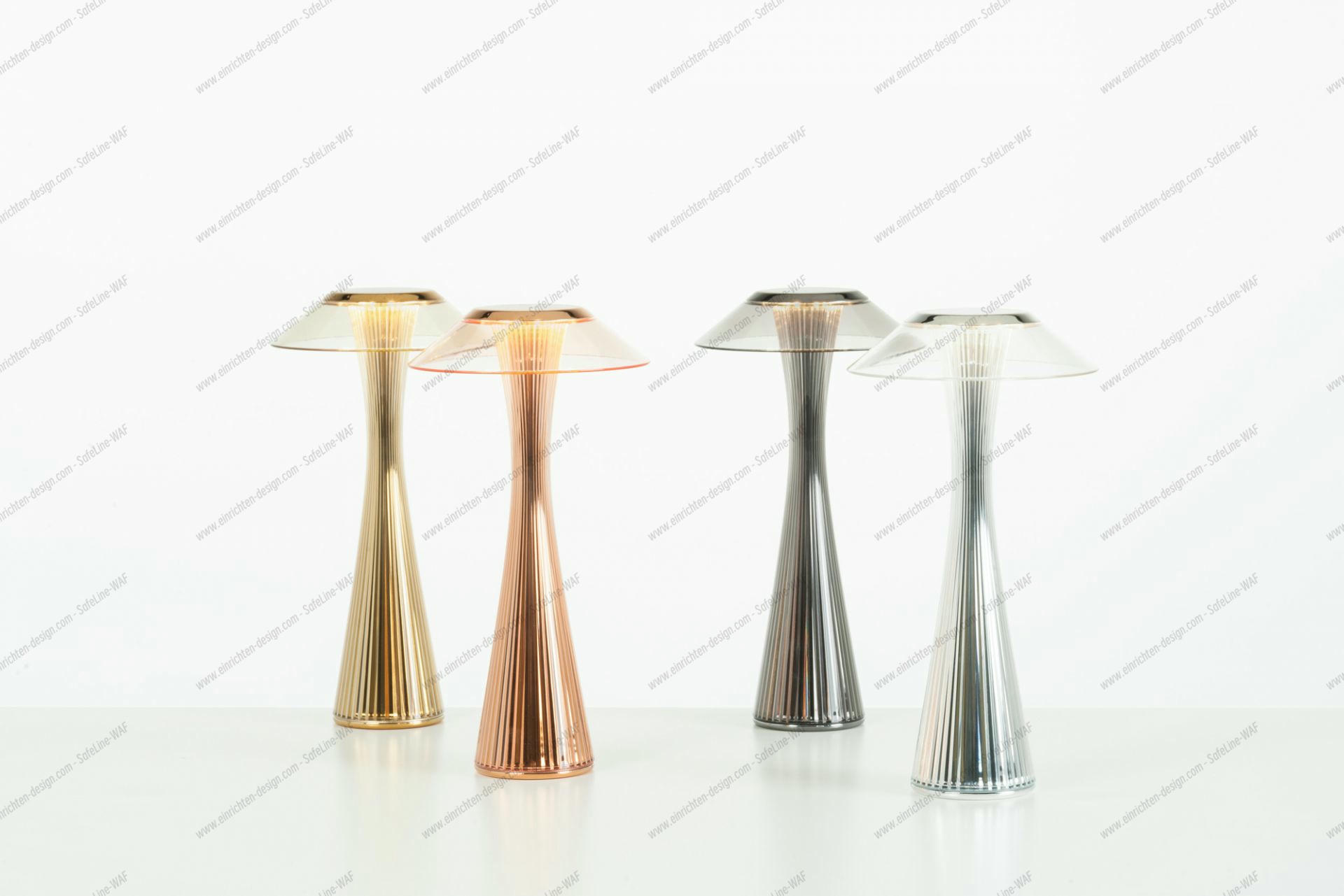 Space table lamp Outdoor Chrome Kartell