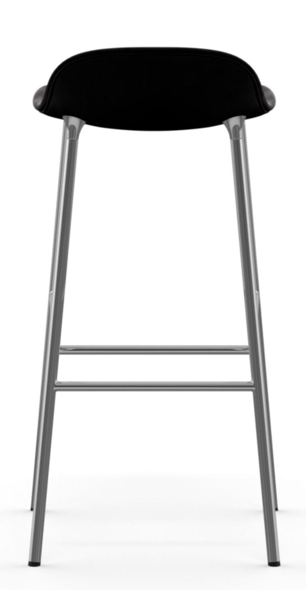 Form Barstool  H 75 cm Steel Upholstered Normann Copenhagen