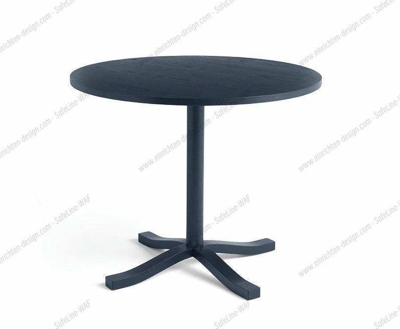 Pastis Table Hay Ash Steel blue Ø90