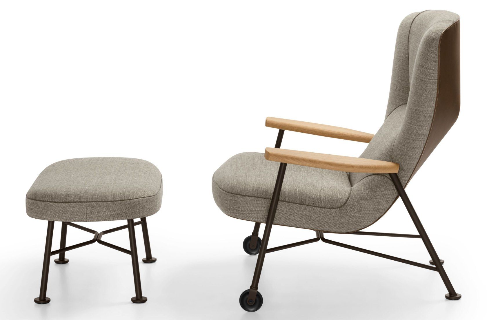 264 Shinzo Lounge Chair Armchair Walter Knoll