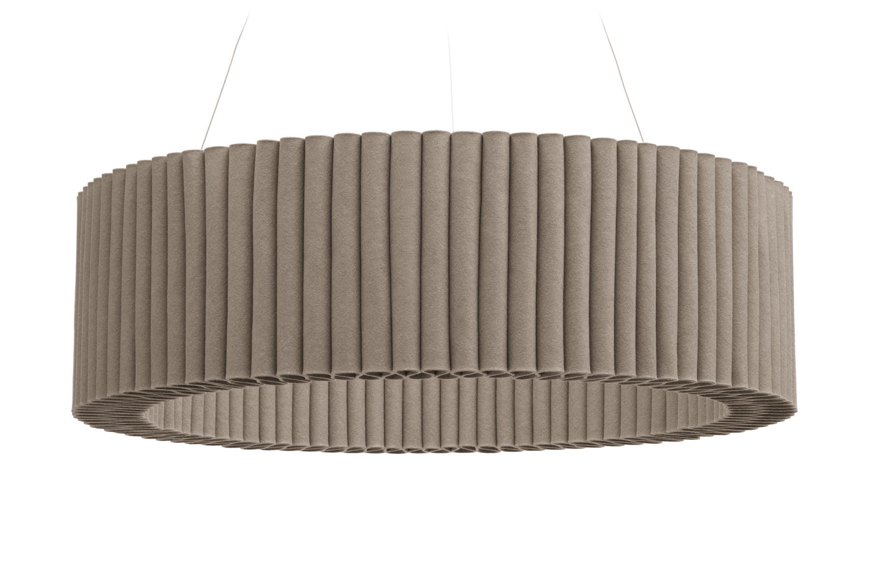 Wave ceiling object incl. suspension device Hey Sign