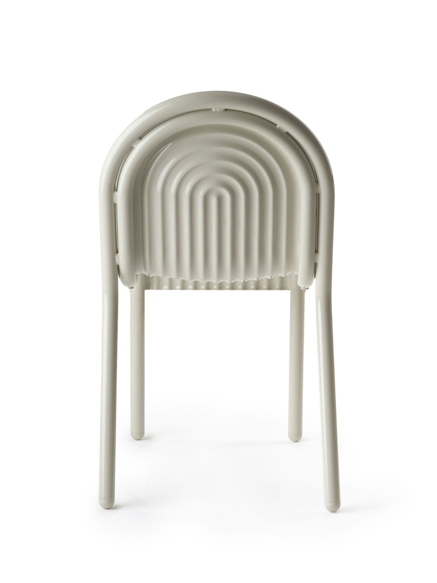 Groove Outdoor Side Chair Putty Tom Dixon
