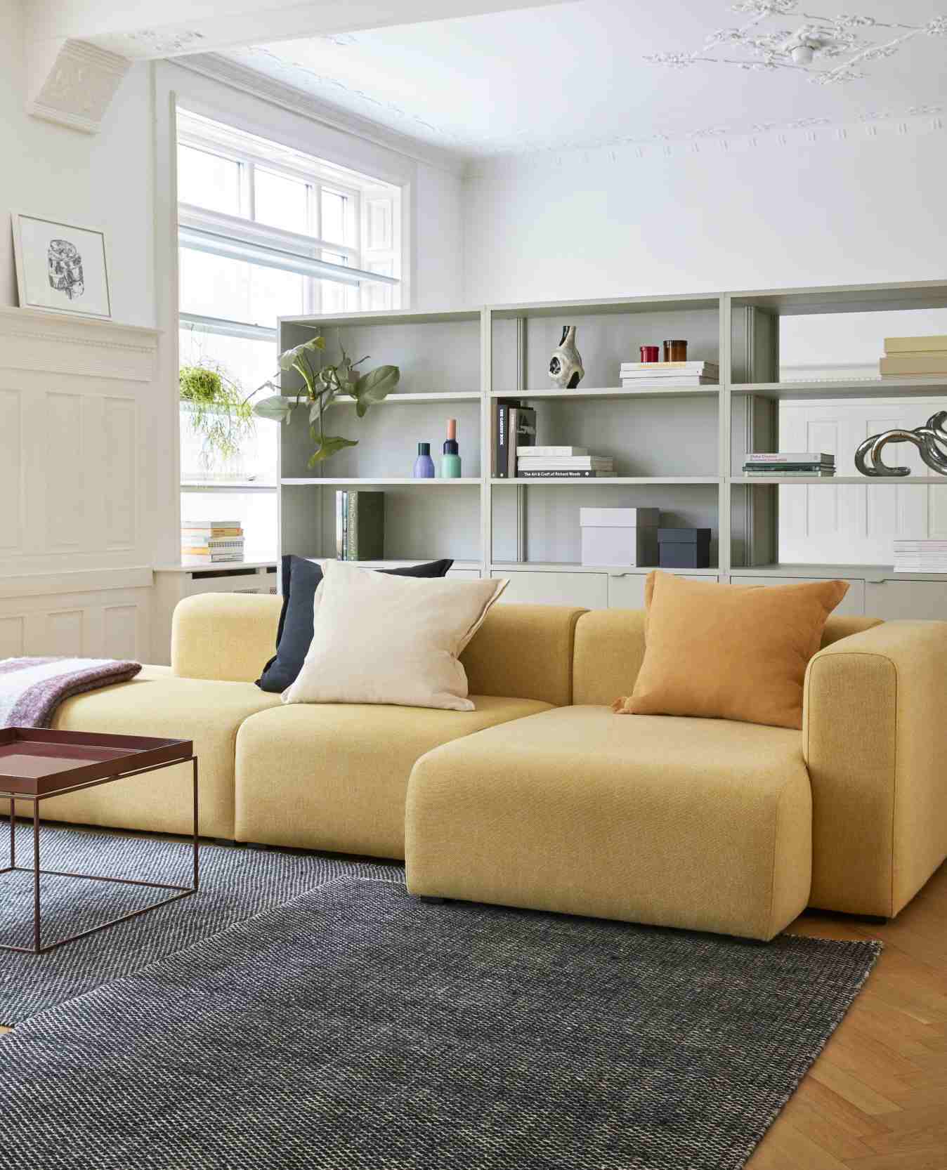 Mags Sofa 3-seater Combination 4 with armrest left Hay  
