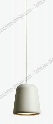 Material Pendant Concrete light grey/white New Works SINGLE PIECES