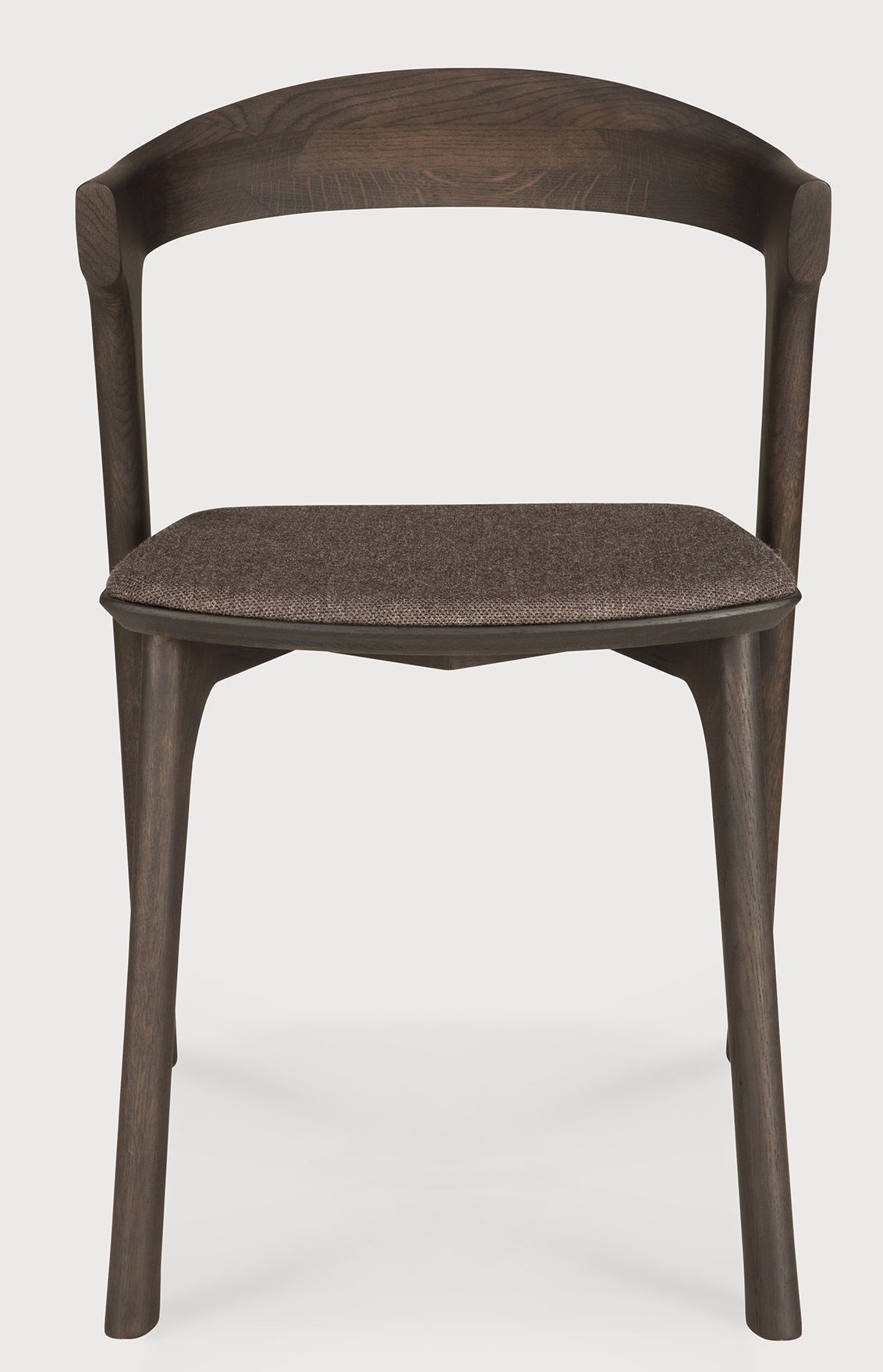 Bok chair brown oak / fabric warm brown Ethnicraft