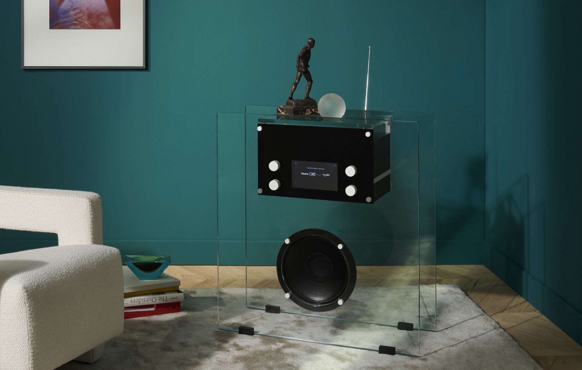 842 Radio in Cristallo Cassina