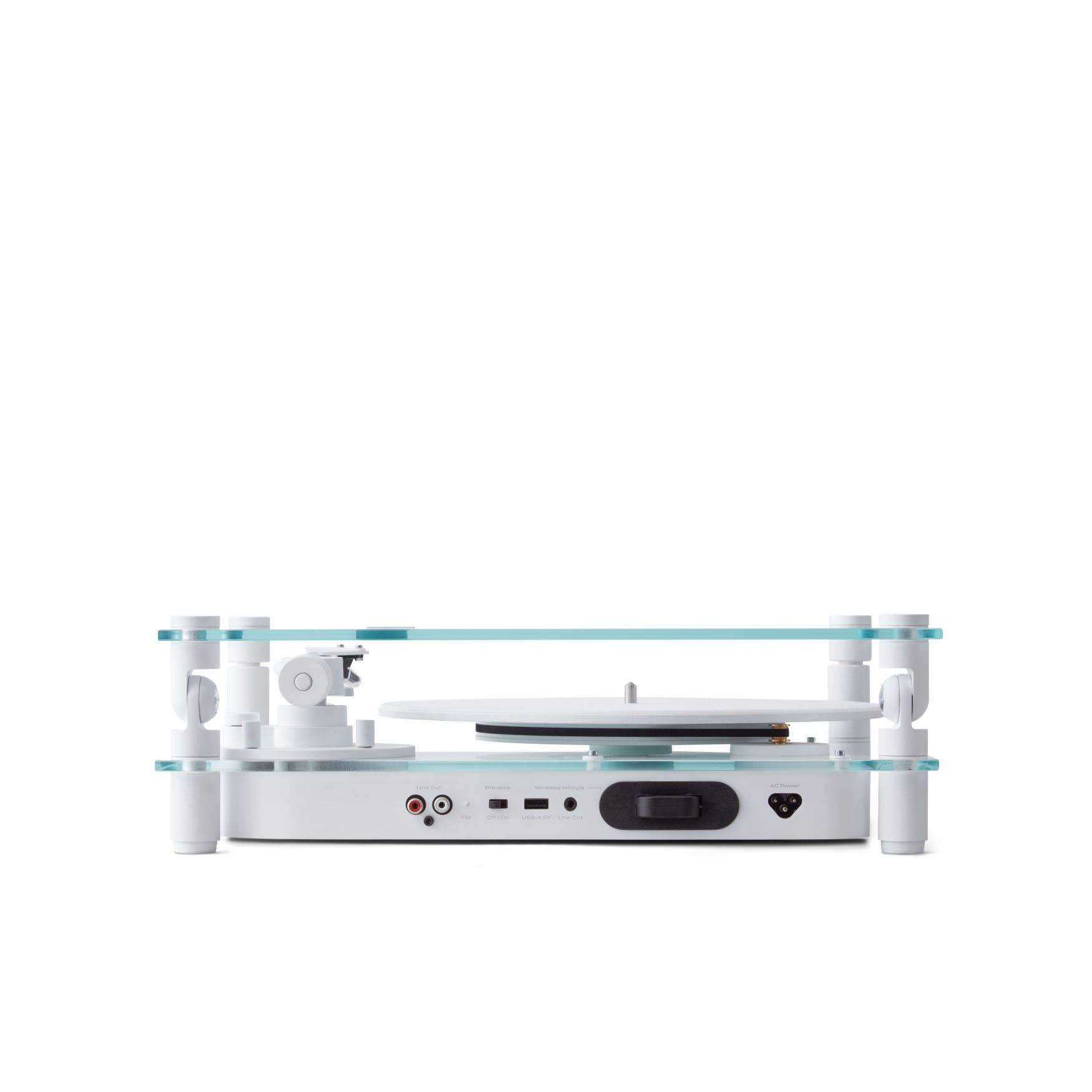 Transparent turntable Transparent