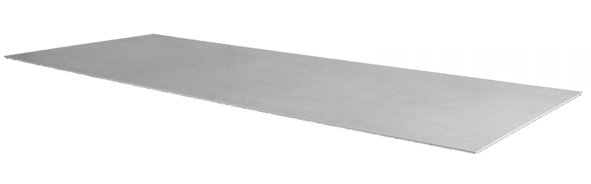 Pure Outdoor Dining table large W 280 x D 100 x H 73 cm Light grey frame Concrete grey top Cane-Line