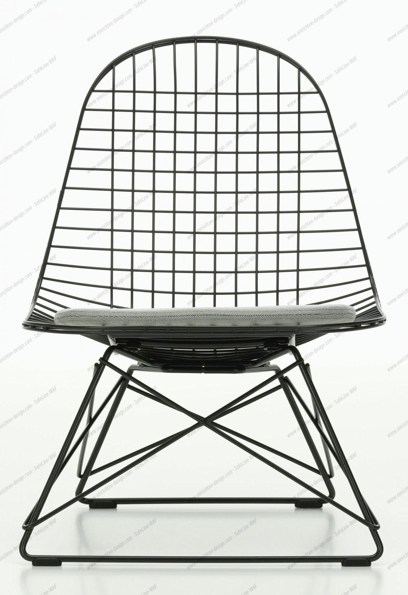 LKR-5 Wire Chair Chair with Seat Cushion Vitra