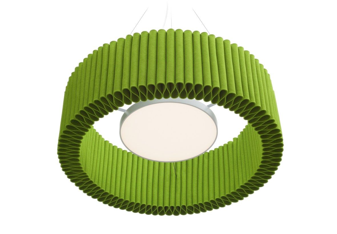 Wave ceiling object incl. suspension device Hey Sign