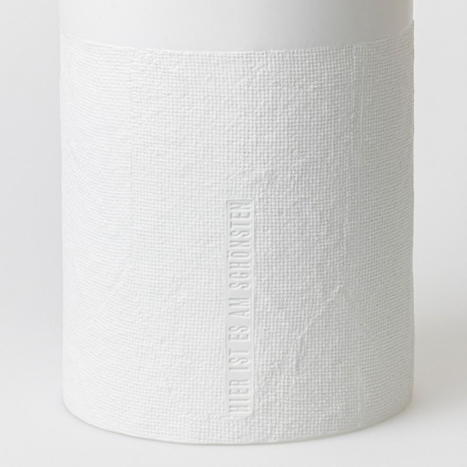 Formsprache Vase Hier ist es am Schönsten Räder