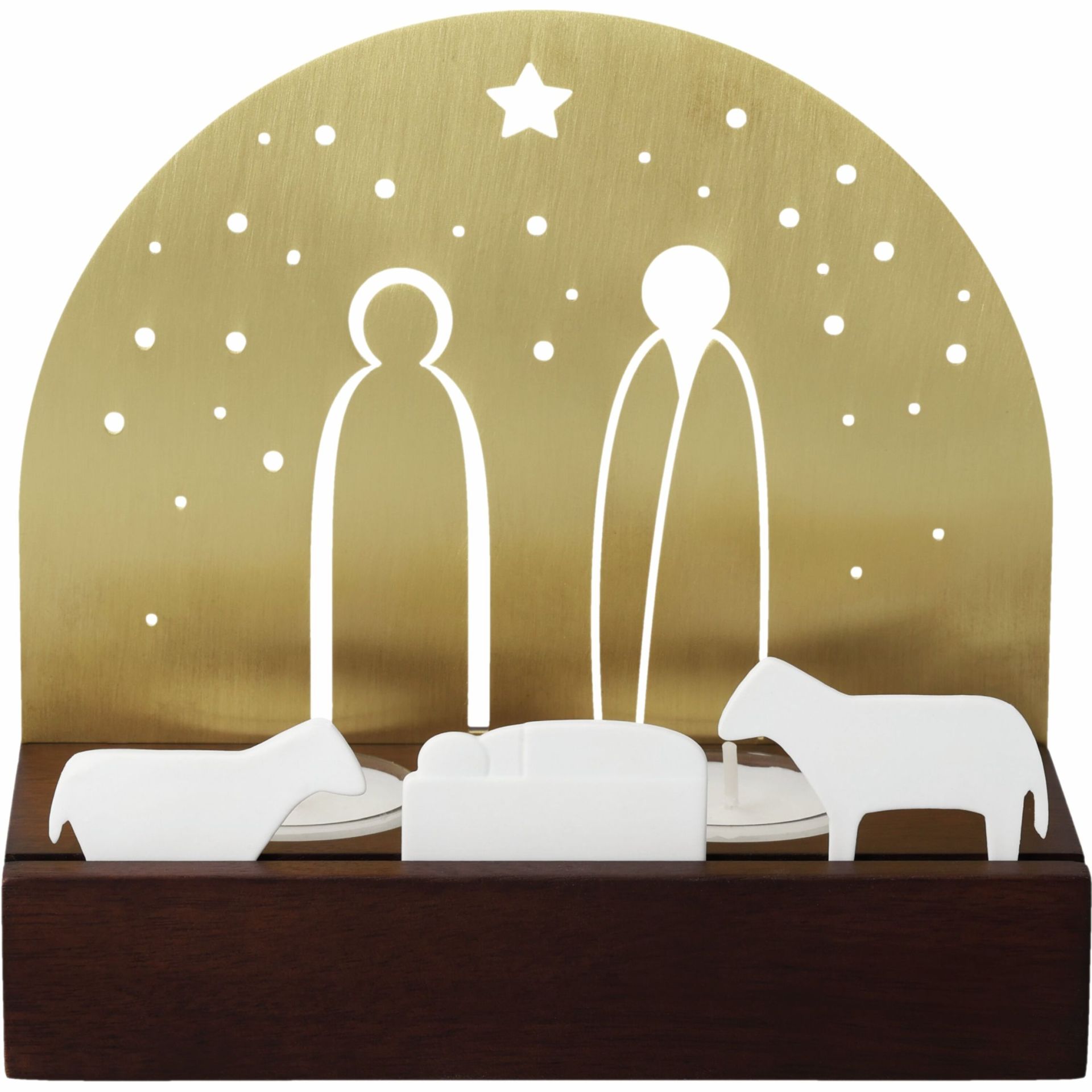 Light object Nativity scene Wheels