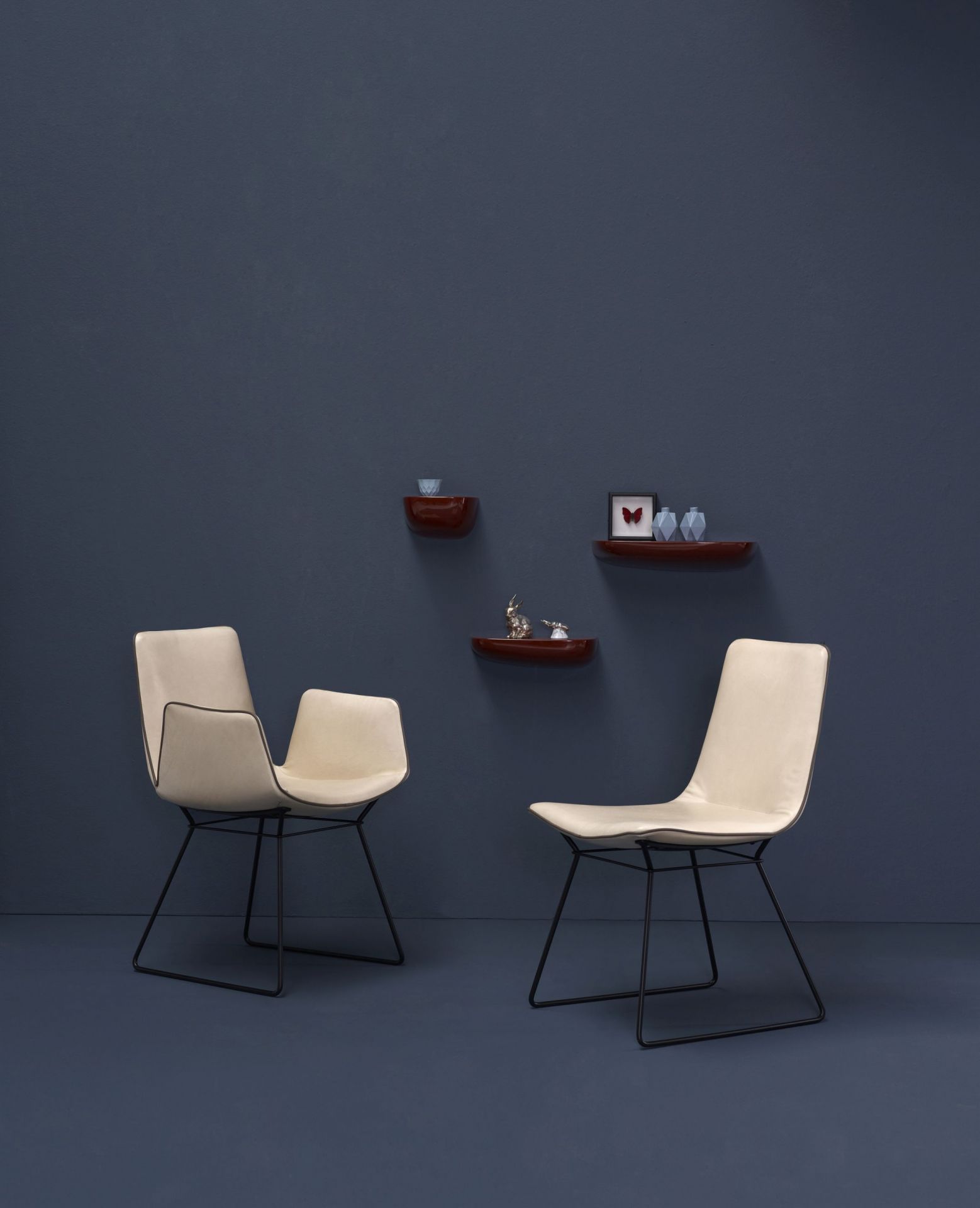 Amelie Armchair high armrests Freifrau Manufaktur