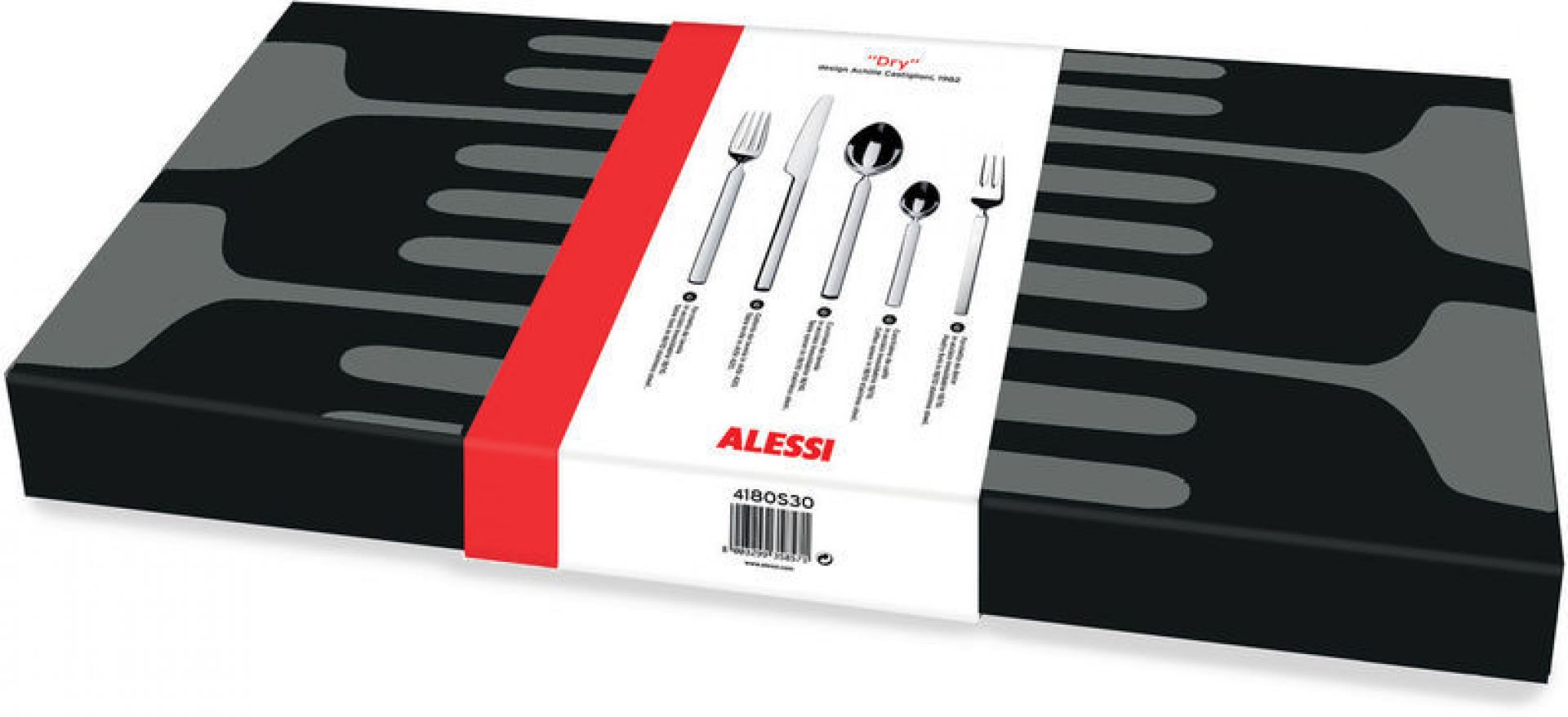 Dry cutlery garnish 30tlg Alessi 4180S30