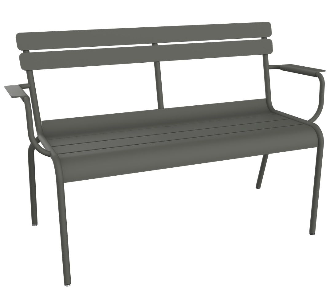 Luxembourg 2-Seater Garden Bench Outdoor Fermob