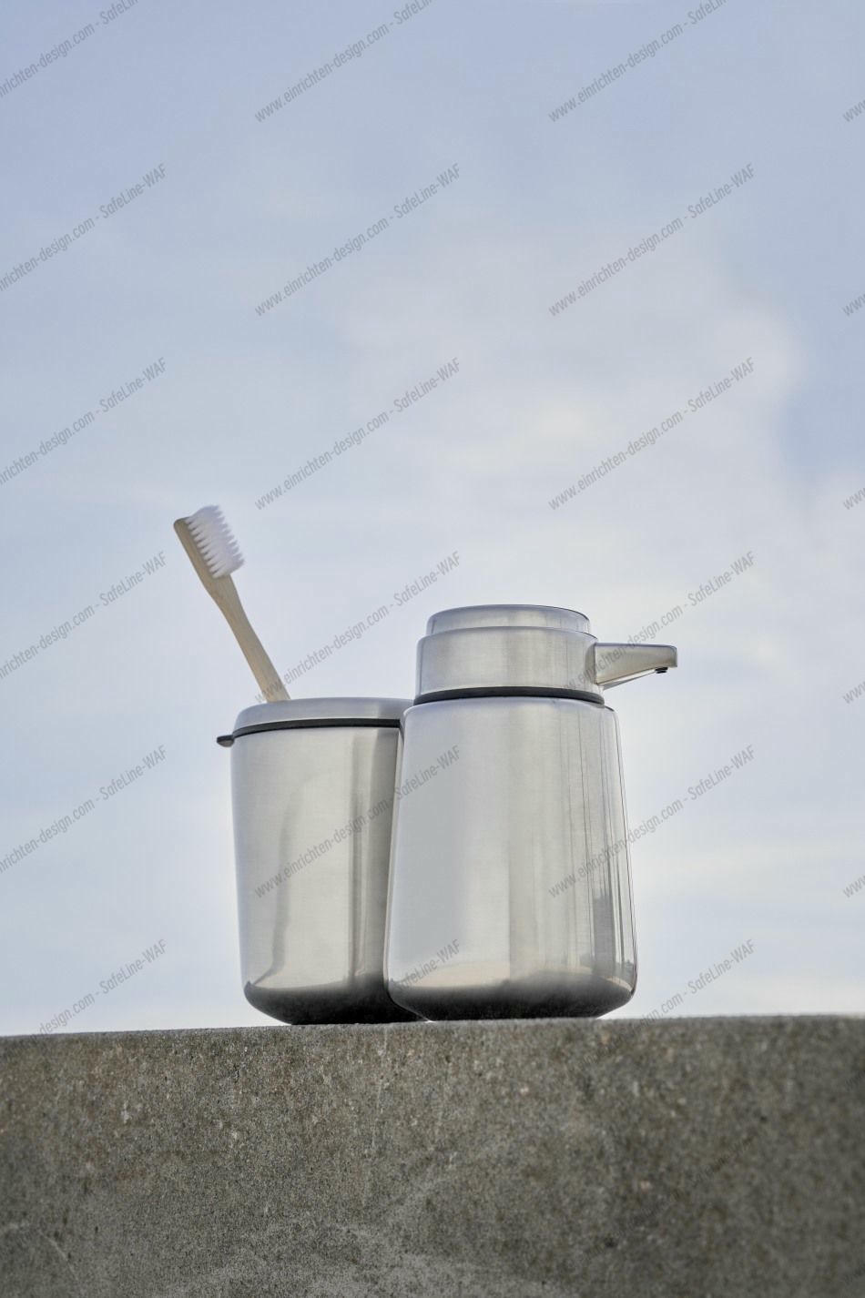 Toothbrush holder stainless steel Vipp