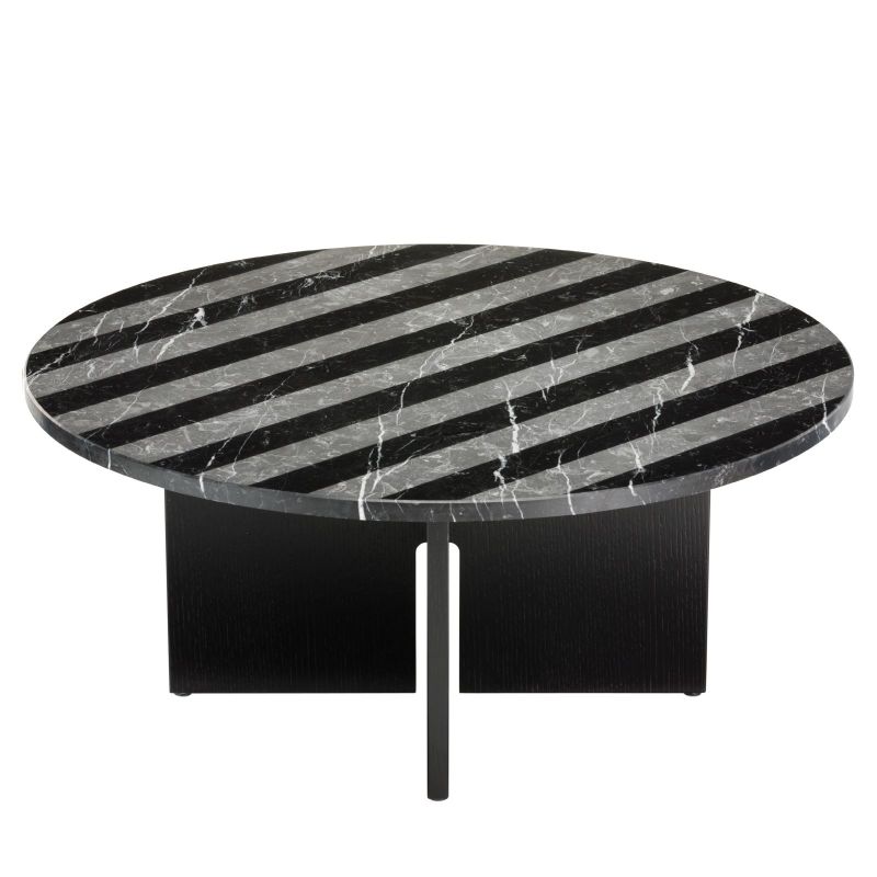 Sediment Coffee Table Nero Marquina Favius
