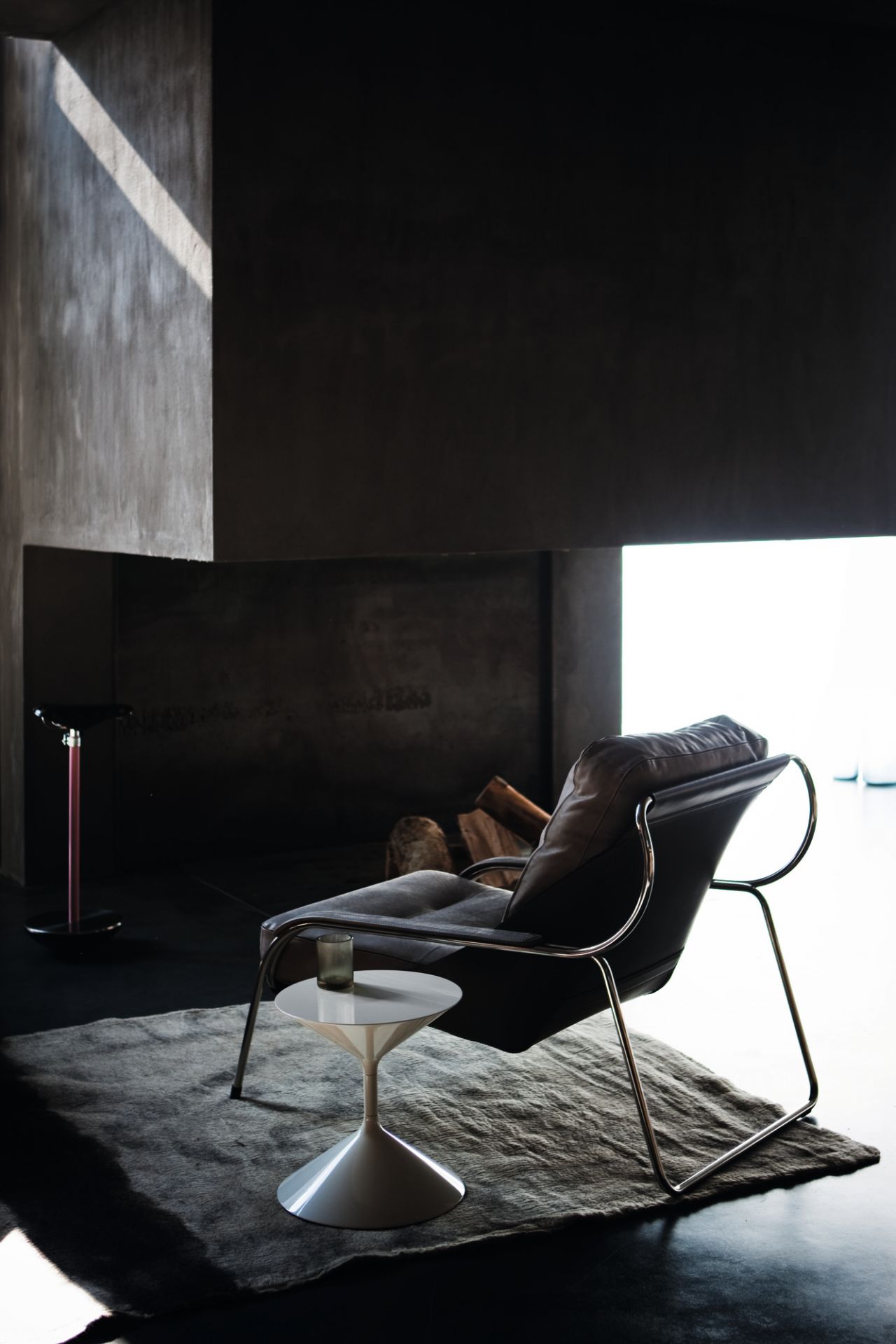 Maggiolina Armchair and Footstool Zanotta