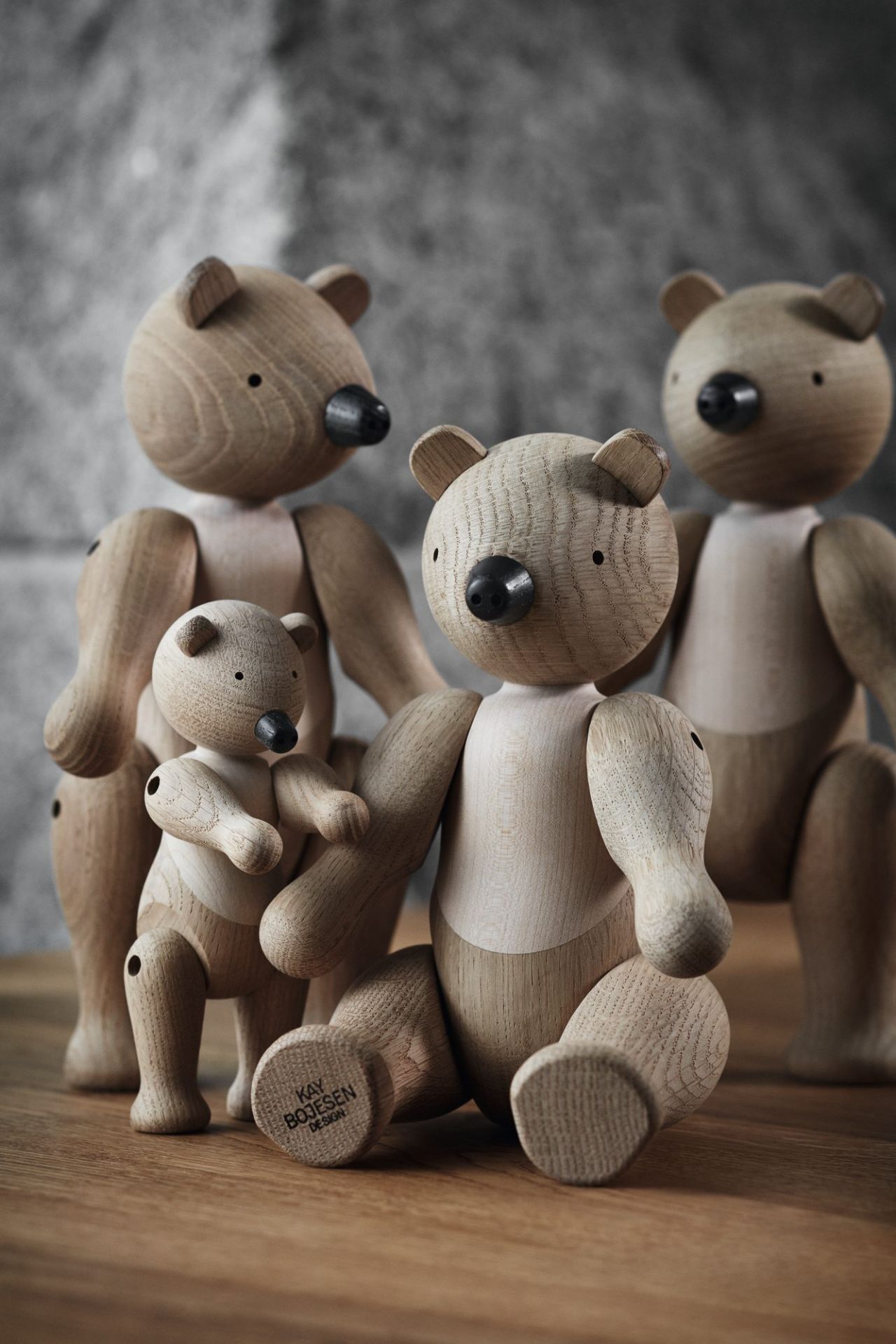 Bear Wooden Figurine medium Kay Bojesen SINGLE PIECES