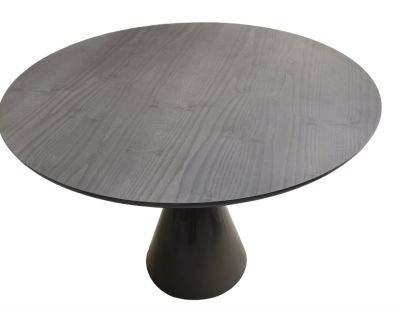 Pion dining table round Ø 100 x H 74 cm / ANTHRAZIT Sancal SINGLE PIECE 