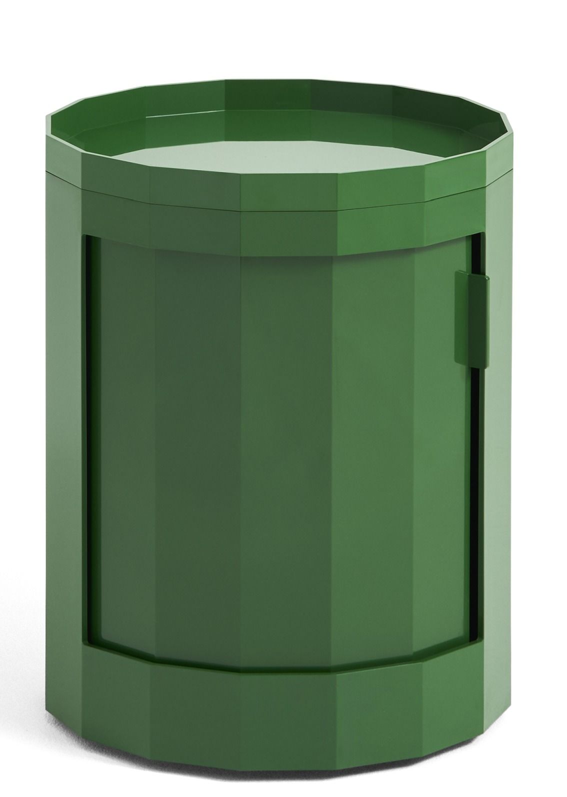 Facet Cabinet Low Storage Hay Spinach green