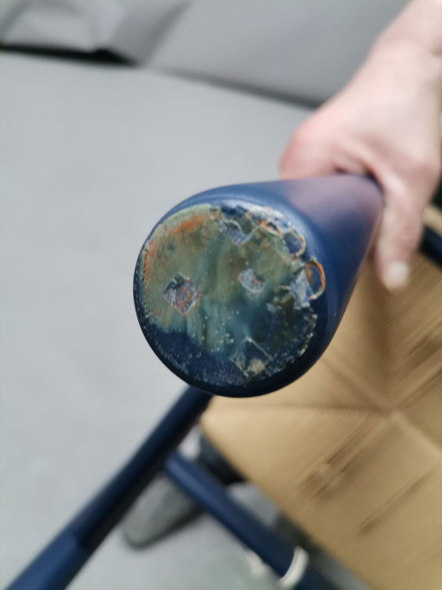 CH53 Stool BLUE CHS Carl Hansen & Søn IMPERFECT ITEMS