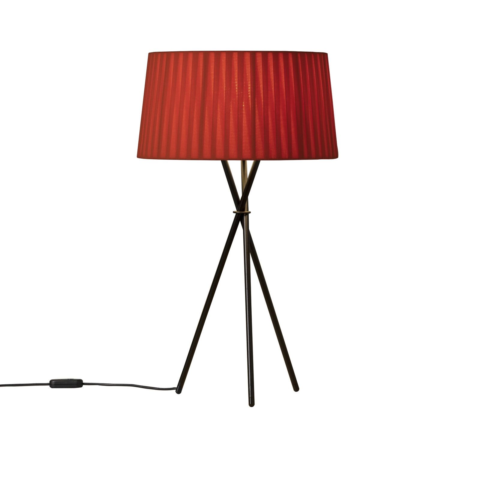 Tripode G6 Table Lamp Amber Red Santa & Cole Tripode G6 Table Lamp Amber Red Santa & Cole