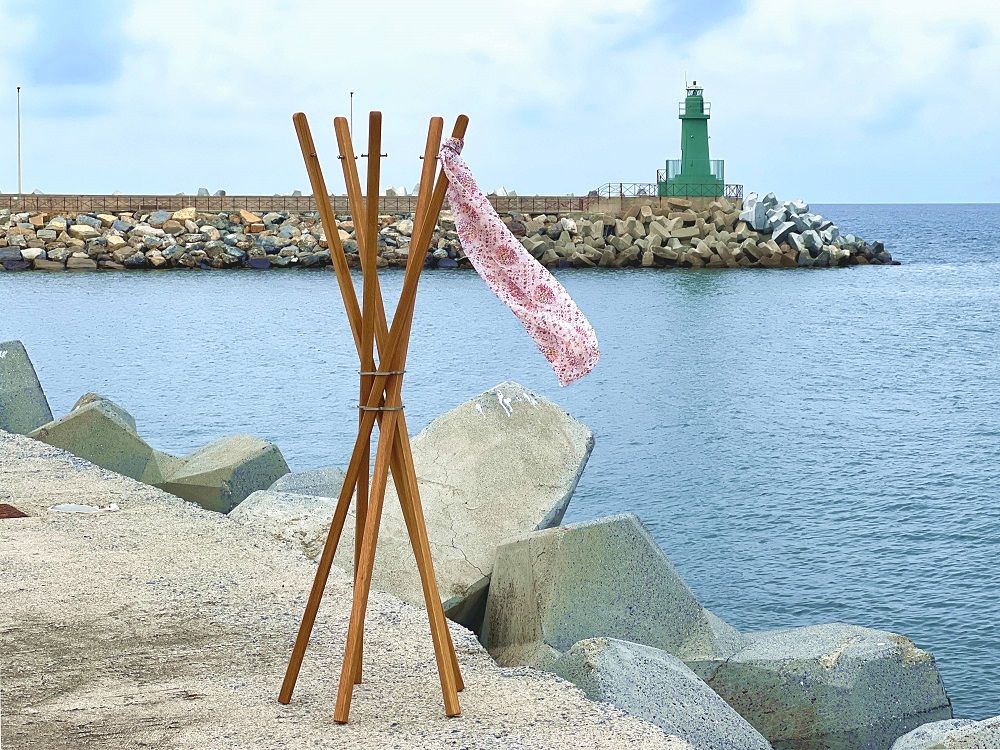Mary Coat rack with 5 rods Keilbach Designprodukte