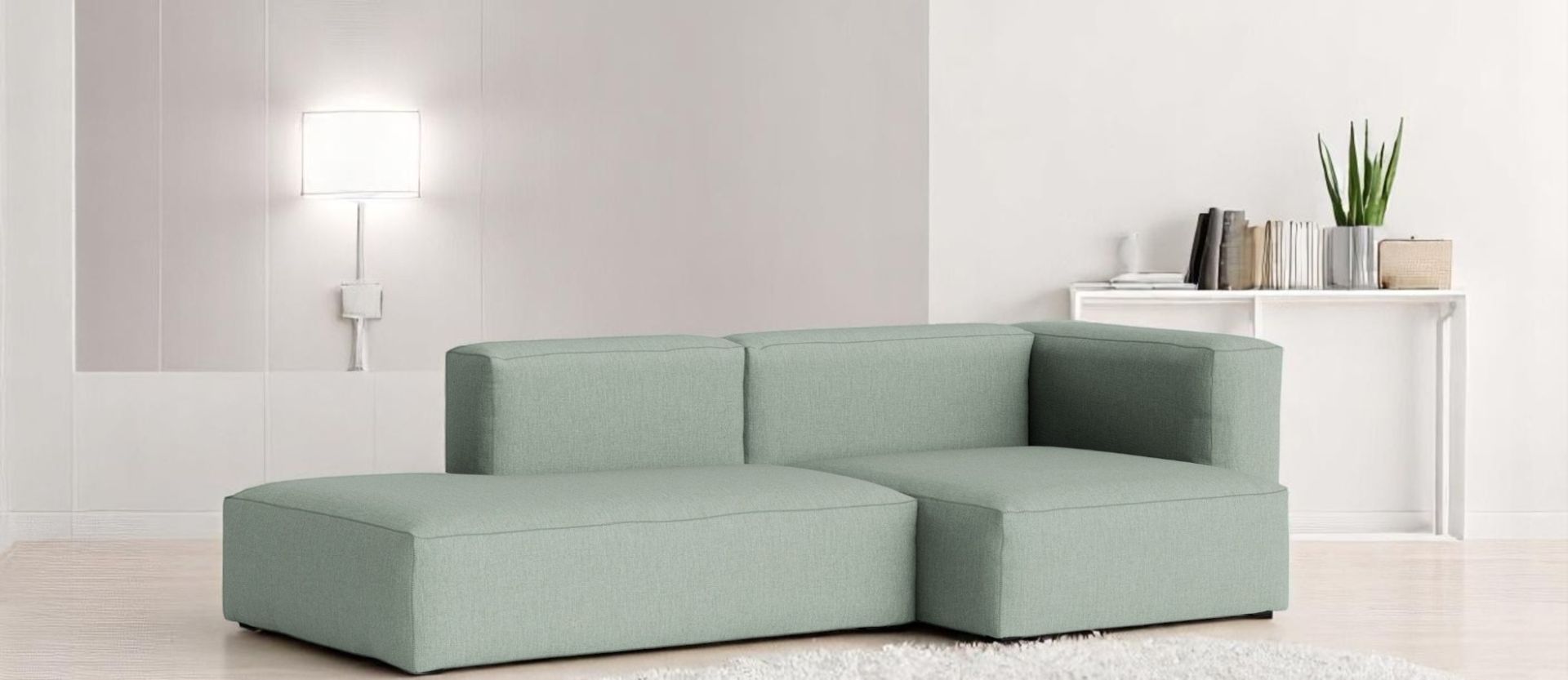 Mags Sofa 2.5-seater Combination 3 with armrest right Hay   