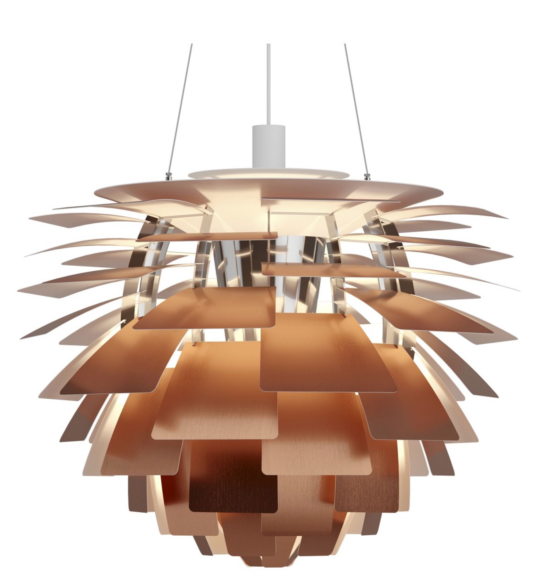 PH Artichoke Pendant lamp Brass or Copper Louis Poulsen